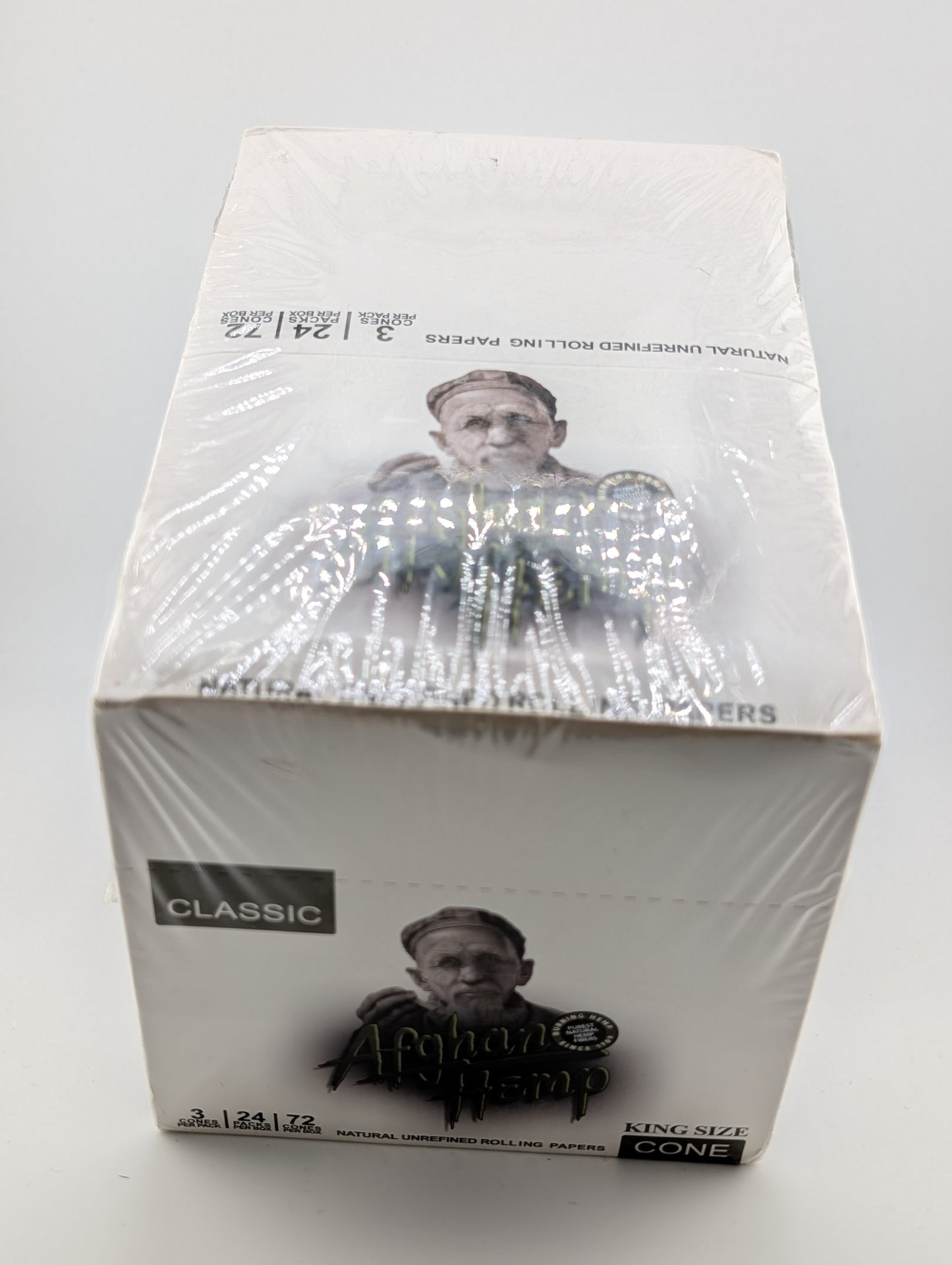Afghan Hemp Classic King Size Cones (3 Cones per Pack)
