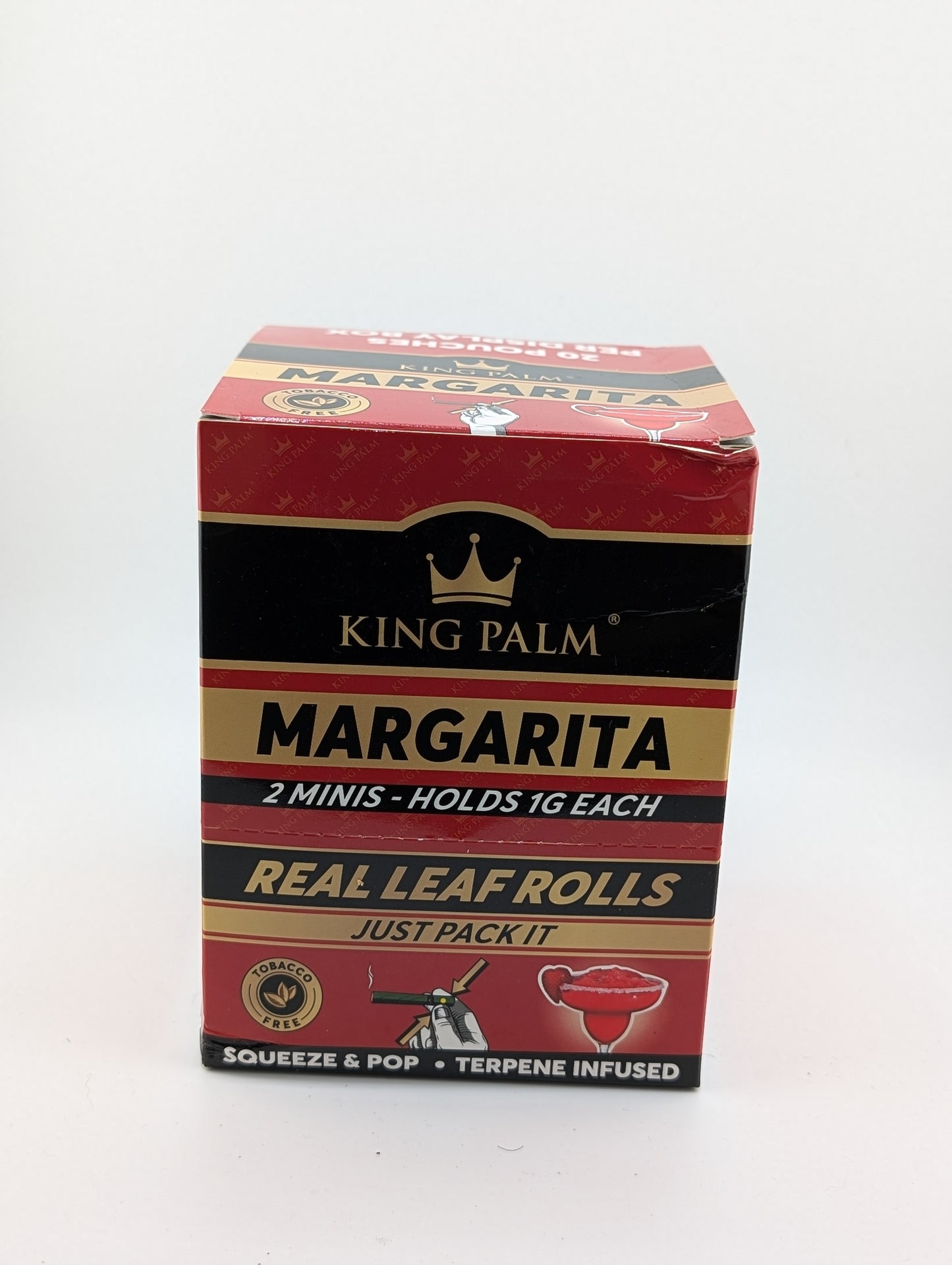 King Palm-Margarita-2 Mini 1g Rolls
