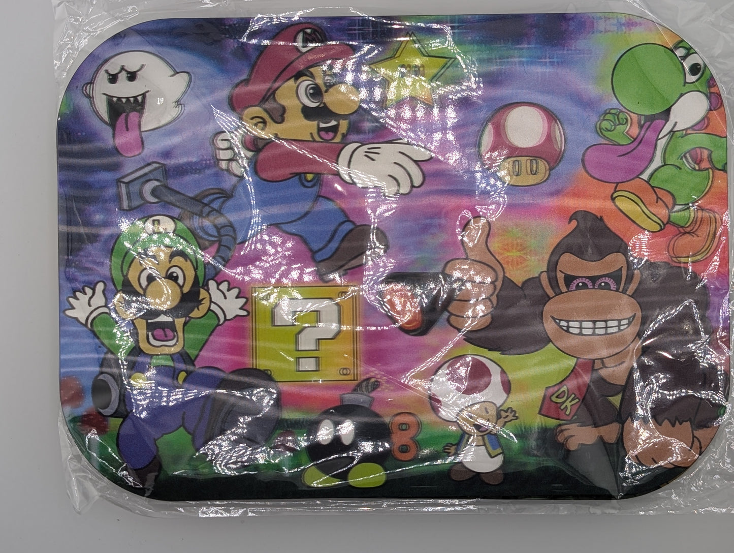 3D Metal Rolling Tray with Magnetic Lid (Medium)