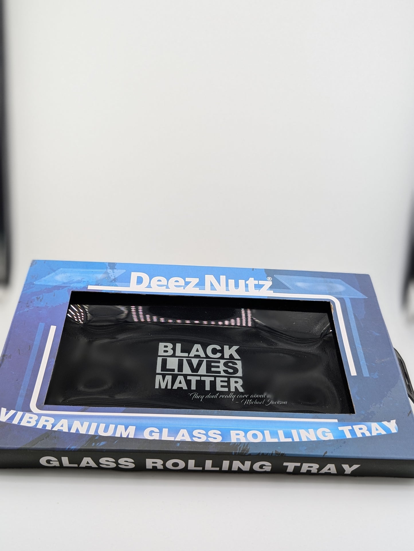 DeezNutz BLM Vibranium Glass Rolling Trays