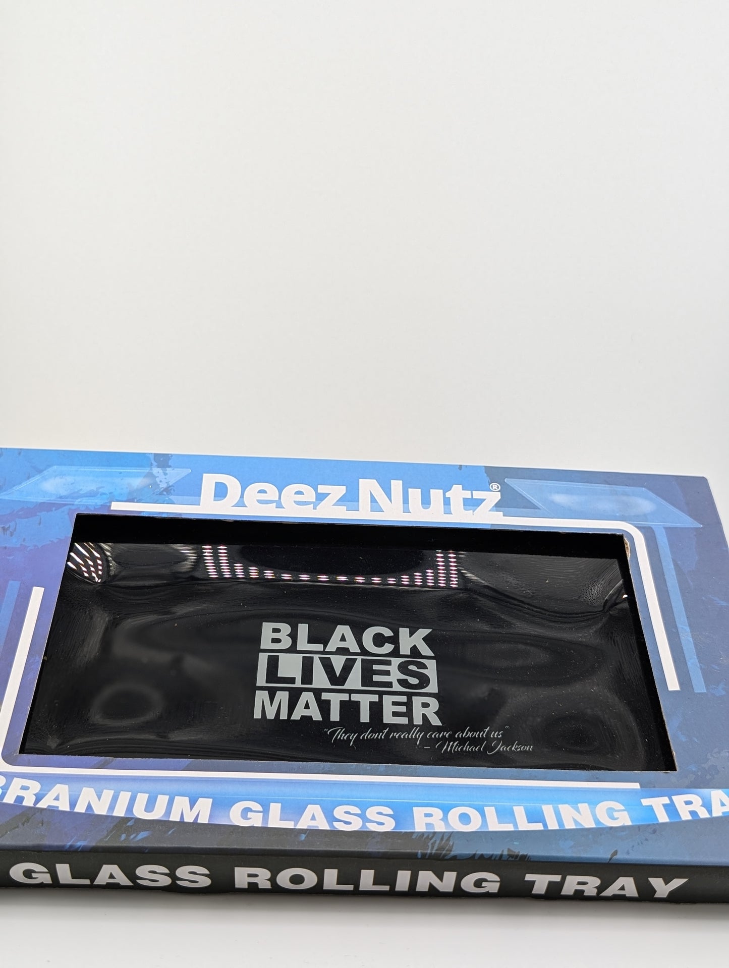 DeezNutz BLM Vibranium Glass Rolling Trays