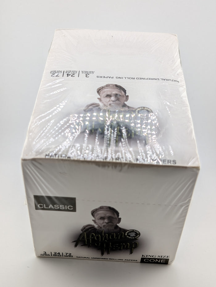 Afghan Hemp Classic King Size Cones (3 Cones per Pack)